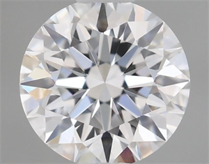 Picture of Natural Diamond 0.46 Carats, Round with Excellent Cut, D Color, VS1 Clarity and Certified by GIA