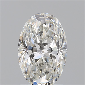 Picture of Natural Diamond 0.92 Carats, Oval with  Cut, H Color, VVS1 Clarity and Certified by GIA