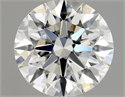 Diamante Natural 0.72 quilates, Redondo , Color F, claridad IF y certificado GIA
