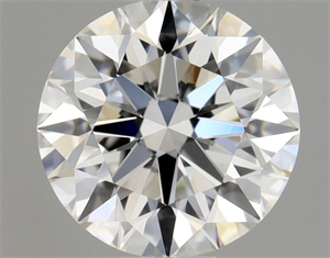 Foto Diamante Natural 0.72 quilates, Redondo , Color F, claridad IF y certificado GIA de