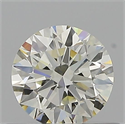 Diamante Natural 0.50 quilates, Redondo , Color K, claridad IF y certificado GIA