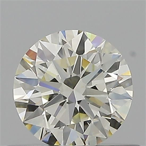 Foto Diamante Natural 0.50 quilates, Redondo , Color K, claridad IF y certificado GIA de