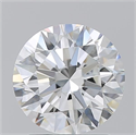 Natural Diamond 2.02 Carats, Round with Excellent Cut, H Color, IF Clarity and Certified by GIA