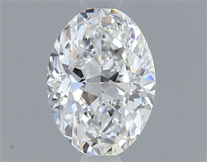 Picture of Natural Diamond 0.60 Carats, Oval with  Cut, E Color, VVS2 Clarity and Certified by GIA