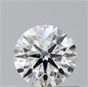 Natural Diamond 0.60 Carats, Round with Excellent Cut, I Color, SI2 Clarity and Certified by GIA