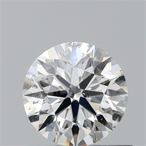 Picture of Natural Diamond 0.60 Carats, Round with Excellent Cut, I Color, SI2 Clarity and Certified by GIA