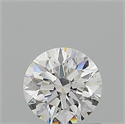 Diamante Natural 0.71 quilates, Redondo , Color E, claridad VS2 y certificado GIA