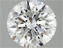 Del inventario de diamantes de laboratorio, 2.09 quilates, Redondo , Color E, claridad VS1 y certificado IGI