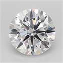 Lab Grown Diamond 2.70 Carats, Round with Ideal Cut, D Color, VVS1 Clarity and Certified by IGI