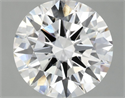 Lab Grown Diamond 5.07 Carats, Round with Ideal Cut, E Color, VVS2 Clarity and Certified by IGI