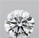 Lab Grown Diamond 1.06 Carats, Round with Ideal Cut, E Color, VVS1 Clarity and Certified by IGI