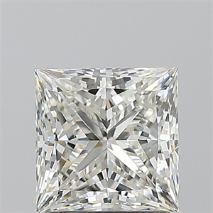 Picture of Natural Diamond 1.50 Carats, Princess with  Cut, J Color, SI1 Clarity and Certified by GIA