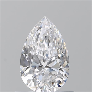 Foto Diamante Natural 0.75 quilates, De pera , Color D, claridad VVS1 y certificado GIA de