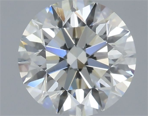 Foto Diamante Natural 0.51 quilates, Redondo , Color J, claridad VVS1 y certificado GIA de