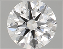 Diamante Natural 0.55 quilates, Redondo , Color G, claridad VVS2 y certificado GIA