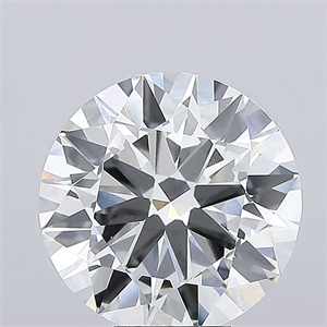 Picture of Lab Grown Diamond 8.01 Carats, Round with Excellent Cut, G Color, VVS2 Clarity and Certified by IGI
