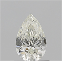 Diamante Natural 0.63 quilates, De pera , Color I, claridad VVS1 y certificado GIA