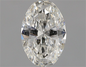 Picture of Natural Diamond 0.70 Carats, Oval with  Cut, H Color, SI1 Clarity and Certified by GIA