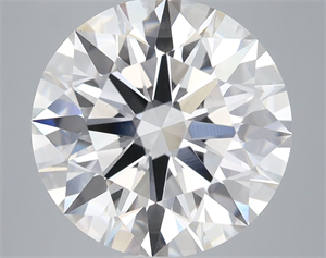 Picture of Lab Grown Diamond 6.06 Carats, Round with Ideal Cut, E Color, VS1 Clarity and Certified by IGI