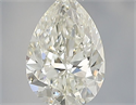 Diamante Natural 0.40 quilates, De pera , Color H, claridad VVS2 y certificado IGI