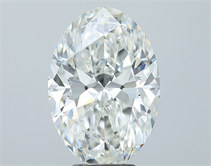 Picture of Natural Diamond 5.52 Carats, Oval with  Cut, H Color, VVS1 Clarity and Certified by GIA