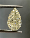 Natural Diamond 1.02 Carats, Pear with  Cut, L Color, VS1 Clarity and Certified by GIA