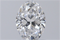 Diamante Natural 0.70 quilates, Ovalado , Color D, claridad VVS2 y certificado GIA