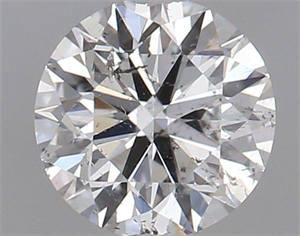 Foto Diamante Natural 0.60 quilates, Redondo , Color E, claridad I1 y certificado GIA de