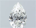Natural Diamond 1.01 Carats, Pear with  Cut, H Color, VS1 Clarity and Certified by GIA
