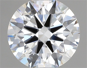 Picture of Lab Grown Diamond 1.00 Carats, Round with Ideal Cut, D Color, VVS1 Clarity and Certified by IGI