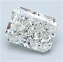 Diamante Natural 5.09 quilates, Radiante , Color I, claridad VS1 y certificado GIA