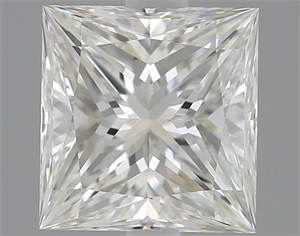 Picture of Natural Diamond 0.73 Carats, Princess with  Cut, H Color, VVS1 Clarity and Certified by GIA
