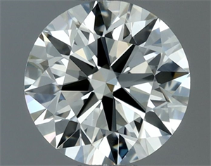 Picture of Natural Diamond 0.50 Carats, Round with Very Good Cut, M Color, VVS2 Clarity and Certified by GIA