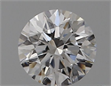 Natural Diamond 0.40 Carats, Round with Excellent Cut, D Color, VVS1 Clarity and Certified by GIA