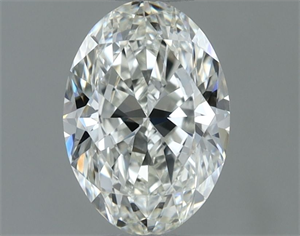 Picture of Natural Diamond 0.70 Carats, Oval with  Cut, H Color, VVS1 Clarity and Certified by IGI