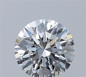 Foto Diamante Natural 0.41 quilates, Redondo , Color D, claridad SI1 y certificado GIA de