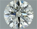 Natural Diamond 0.50 Carats, Round with Excellent Cut, M Color, SI1 Clarity and Certified by GIA