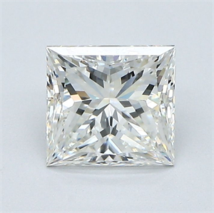 Foto Diamante Natural 1.40 quilates, Princesa , Color I, claridad VVS2 y certificado GIA de
