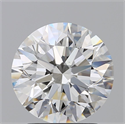 Diamante Natural 2.31 quilates, Redondo , Color F, claridad VS2 y certificado GIA
