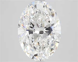 Picture of Natural Diamond 3.03 Carats, Oval with  Cut, D Color, VVS2 Clarity and Certified by GIA