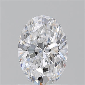 Picture of Natural Diamond 1.02 Carats, Oval with  Cut, D Color, VS1 Clarity and Certified by GIA
