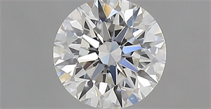 Foto Diamante Natural 0.70 quilates, Redondo , Color F, claridad VVS2 y certificado IGI de