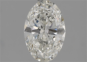 Picture of Natural Diamond 1.30 Carats, Oval with  Cut, G Color, SI2 Clarity and Certified by GIA