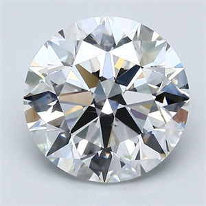 Foto Diamante Natural 2.70 quilates, Redondo , Color G, claridad SI1 y certificado GIA de