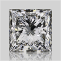 Natural Diamond 1.01 Carats, Princess with  Cut, G Color, VVS2 Clarity and Certified by GIA