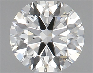 Picture of Natural Diamond 0.40 Carats, Round with Excellent Cut, I Color, VS1 Clarity and Certified by GIA
