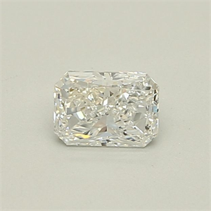 Foto Diamante Natural 0.50 quilates, Radiante , Color E, claridad SI1 y certificado GIA de