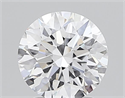 Del inventario de diamantes de laboratorio, 2.08 quilates, Redondo , Color D, claridad IF y certificado IGI