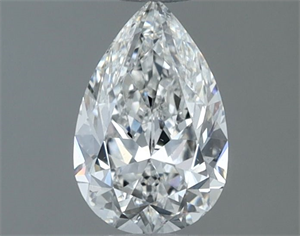 Picture of Natural Diamond 0.50 Carats, Pear with  Cut, F Color, VS2 Clarity and Certified by GIA