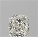 Natural Diamond 0.80 Carats, Cushion with  Cut, I Color, VVS2 Clarity and Certified by GIA